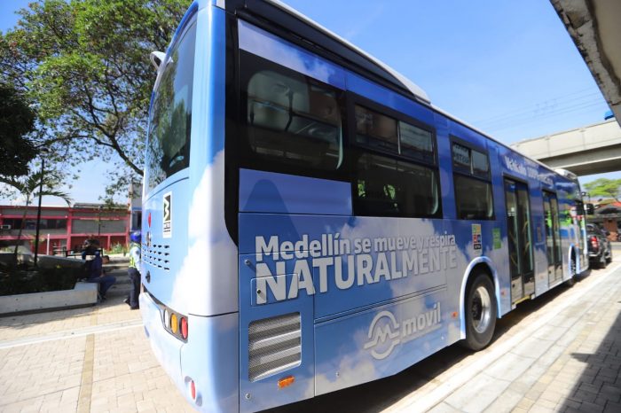  - Así se ven los buses eléctricos que operarán en Medellín