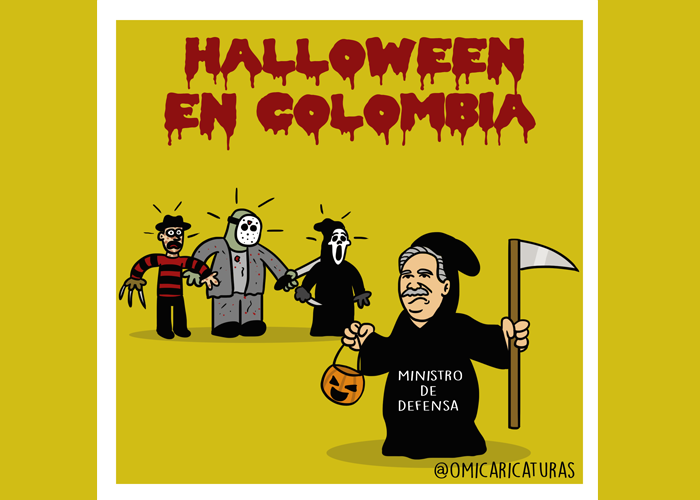 Caricatura: Así se vive el Halloween en Colombia