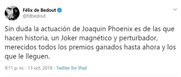  - El provocador Félix de Bedout convertido en el tuitero mayor