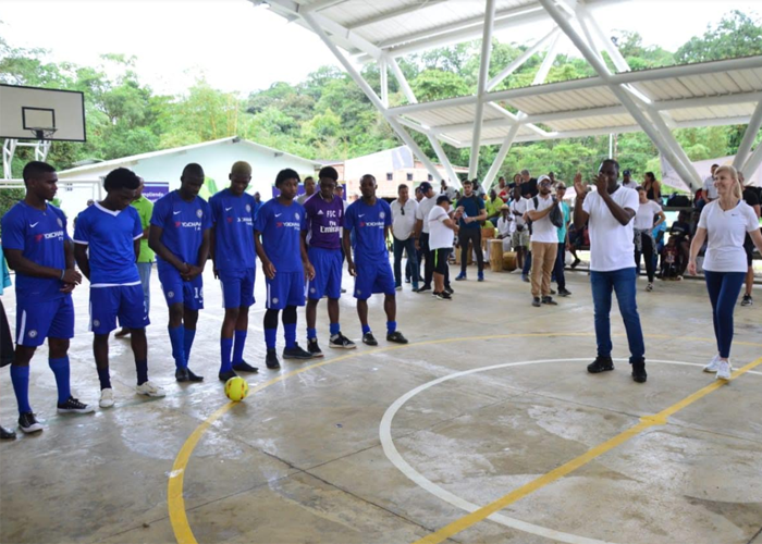  - La gente de San Cipriano (Valle) recibió su primera cancha múltiple con cubierta - Página 4 - El Valle está en vos - Página 4