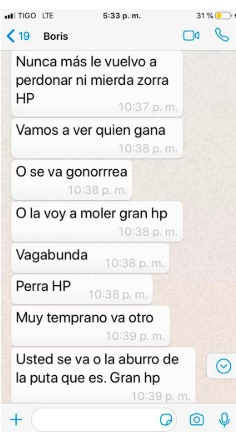  - "Le voy a arrancar la cabeza" Secretario de Gobierno de Girardot a su expareja