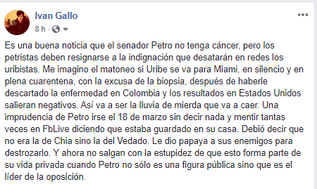  - ¿Y si Álvaro Uribe estuviera en Miami?