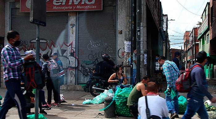 Foto: María Fernanda Padilla/ Las2orillas - María Paz, el barrio de Corabastos donde no hay cuarentena