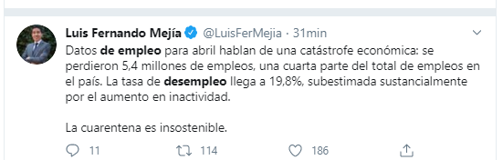  - La catastrofe económica que deja la cuarentena: se perdieron 5.400.000 empleos