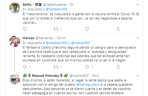  - "Neochavismo, la palabra con la que Uribe seducirá a millones de bobos irreflexivos"