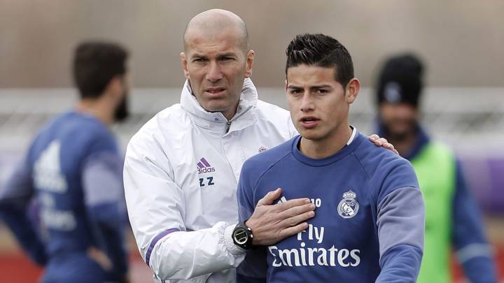 No lo puede ver ni en pintura: el desprecio de James a Zidane. VIDEO