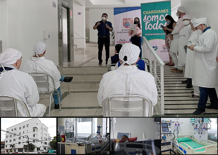 Cali estrena primera clínica COVID de Colombia