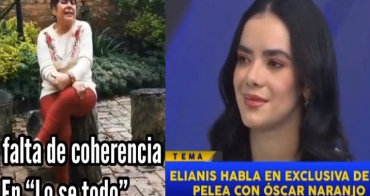  - La insultada que le pegó la negra candela a Elianis Garrido