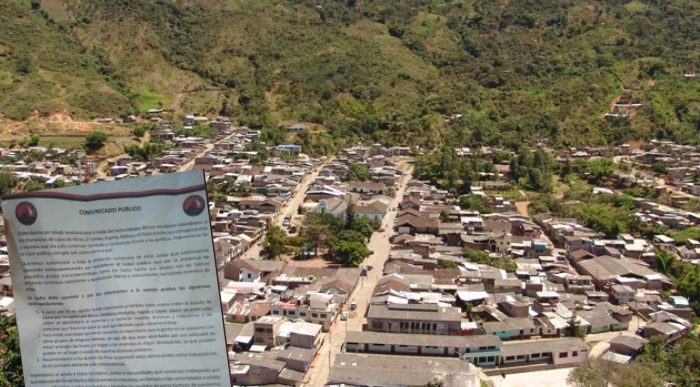 - La amenaza del ELN a cuatro municipios del Cauca