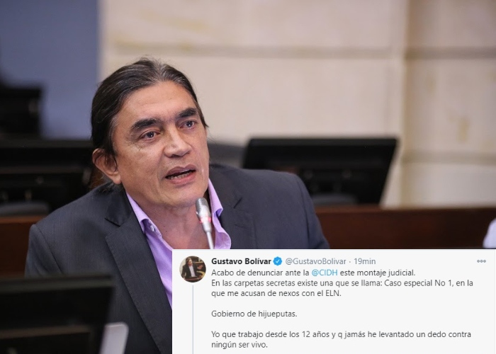 “Gobierno de hptas” Senador Bolívar estalla contra Duque