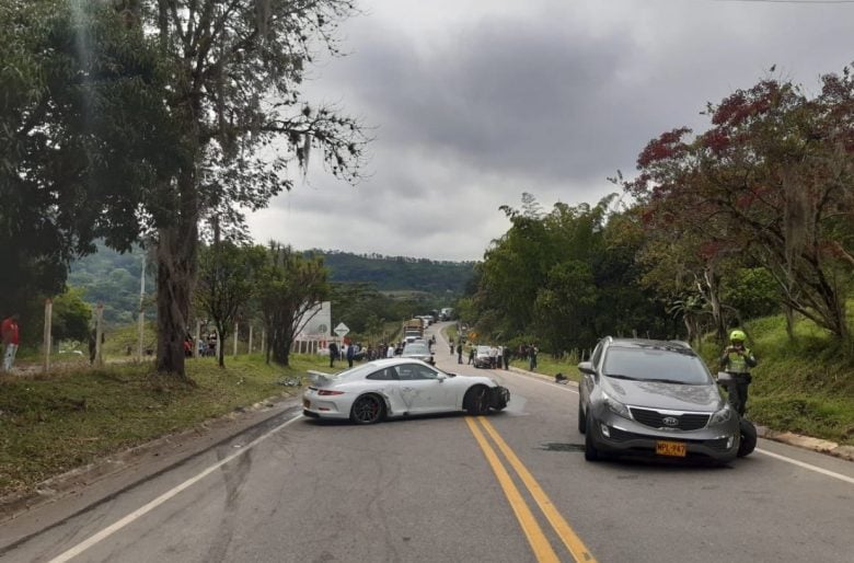 The life of cyclists does not matter: Porshe runs over an athlete in Santander