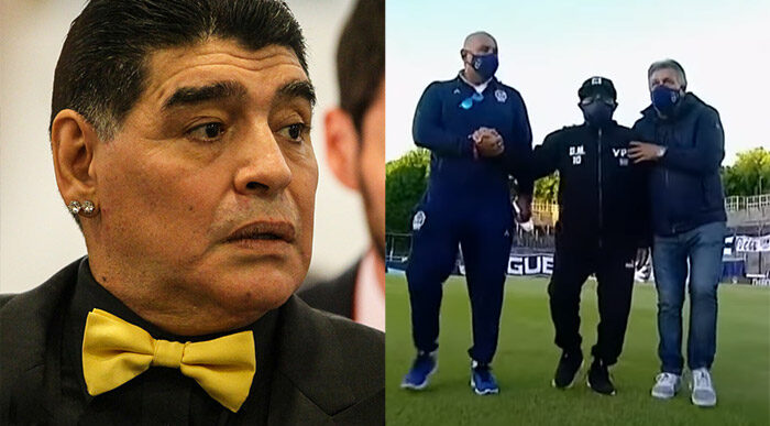  - El último video de Maradona en las canchas antes de su muerte