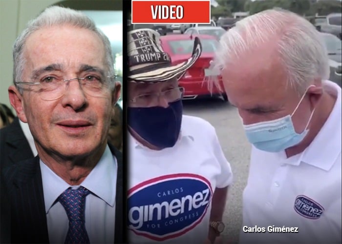 La llamada de Uribe al republicano Carlos Gimenez, que ganó en Florida