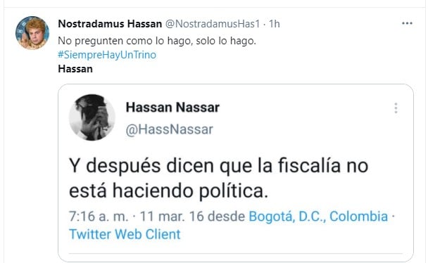  - "Y después dicen que la Fiscalía no está haciendo política": Hassan Nassar