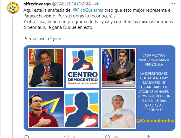  - Petro trata de "poco inteligente" y "fascista" a Federico Gutierrez