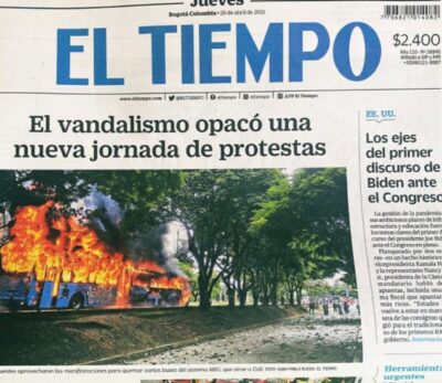 Con Esta Portada El Espectador Da Clase De Periodismo A El Tiempo