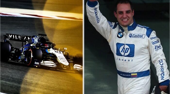 Foto de comparación entre el vehículo actual de Williams y Juan Pablo Montoya - El fracaso de Williams después de Juan Pablo Montoya