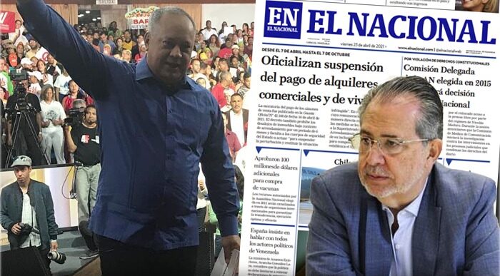 diosdado-el-nacional - Diosdado Cabello vs ‘El Nacional’ de Venezuela: una pelea de 13 millones de dólares