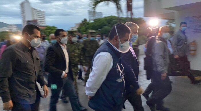  - Duque llega de emergencia a Cali