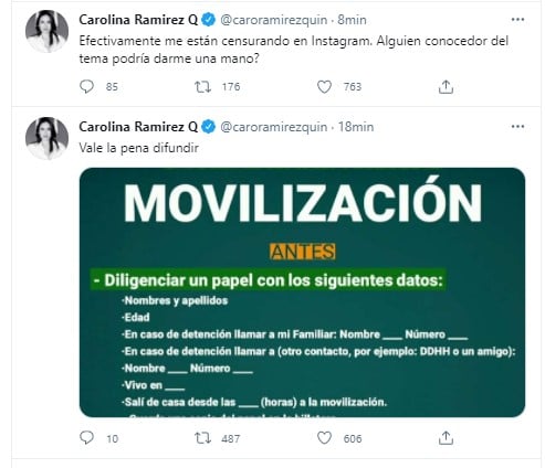  - Por guerrera, por parada, por valiente, por esto amamos a Carolina Ramírez