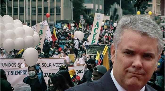 duque-protesta - Protestas, hacia dónde va el país