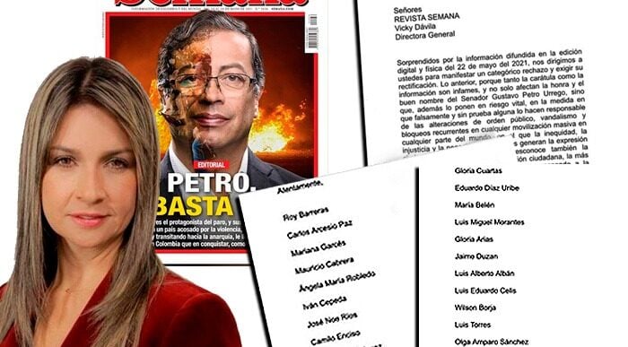 semana-petro - Empresarios y líderes de opinión rechazan la portada de Semana contra Petro