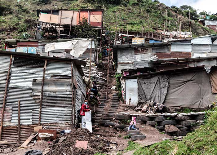 Barrios pobres - Así viven los pobres más pobres de Bogotá