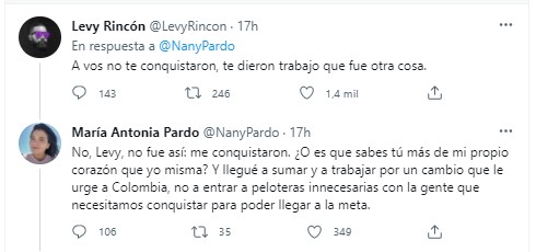  - El despecho de Levy Rincón porque Gustavo Petro ya no le para bolas