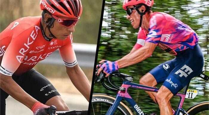 Foto de Rigoberto Urán y Nairo Quintana - No más Nairo, la verdadera esperanza colombiana en el Tour se llama Rigoberto Urán