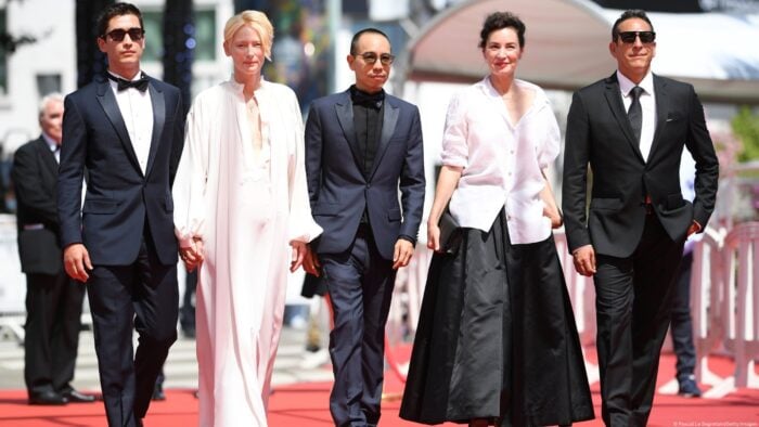 Foto: Festival de Cannes - Hasta a la alfombra roja de Cannes llegan las protestas del Paro Nacional