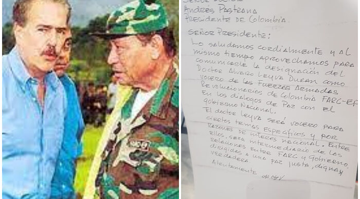  - La carta de Marulanda a Pastrana que este guardó más de 20 años