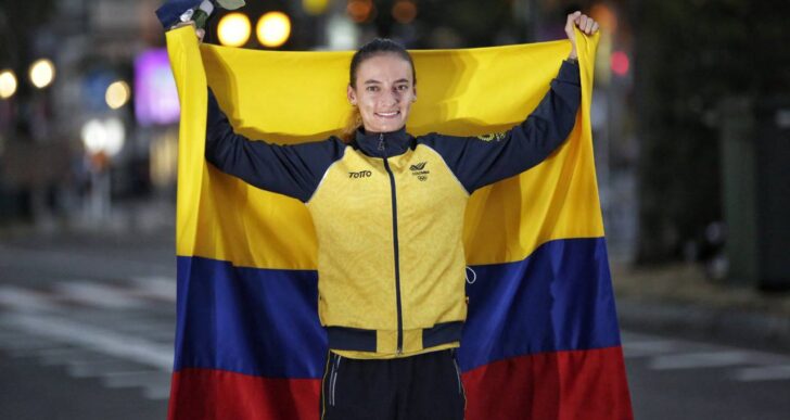  - El momento en el que Sandra Lorena Arenas consigue plata para Colombia