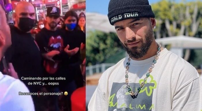  - Manotear a un fan: la última grosería de Maluma