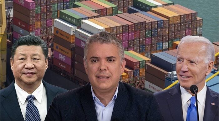  - China empata a EE.UU como socio comercial de Colombia