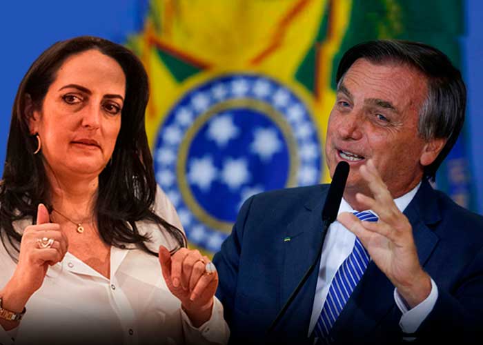 Las lecciones de Jair Bolsonaro a María Fernanda Cabal