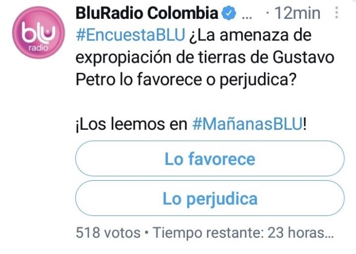  - Furia de Gustavo Petro contra Blu Radio