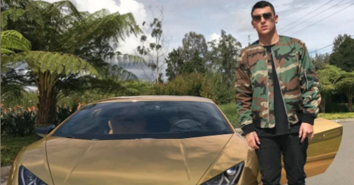 La encartada que se pegó Kevin Roldán con su lujoso Lamborghini -  