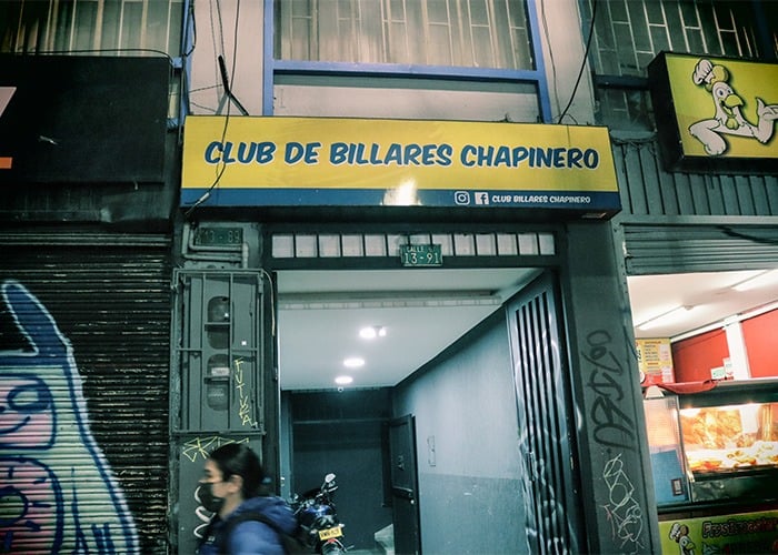  - El antiguo club de billar en Bogotá donde juegan los mejores