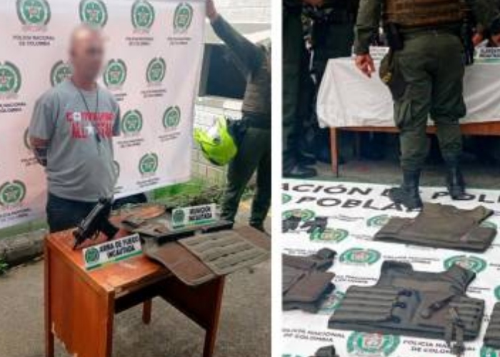  - Fusiles, escopetas y metralletas: el arsenal incautado a los ladrones de El Poblado