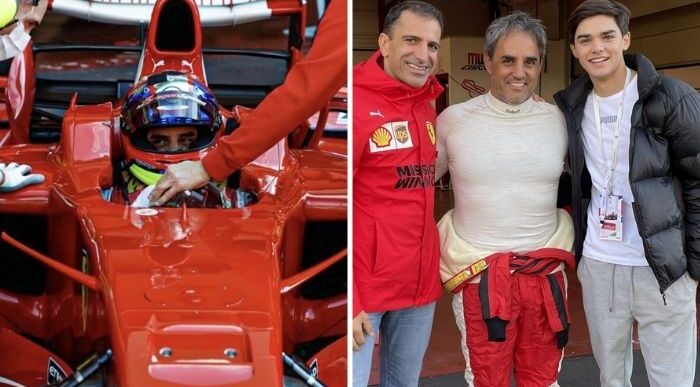  - A los 46 años Montoya cumple su sueño y se monta en un Ferrari de Fórmula 1