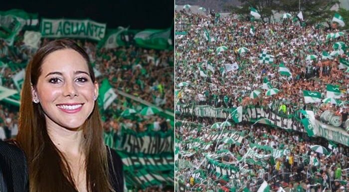  - La indignación de los hinchas de Nacional con la nieta de Ardila Lulle