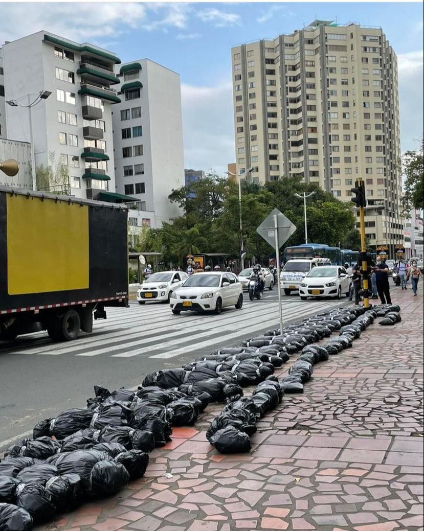  - Dramática protesta contra el Alcalde de Cali mientras arranca nueva revocatoria