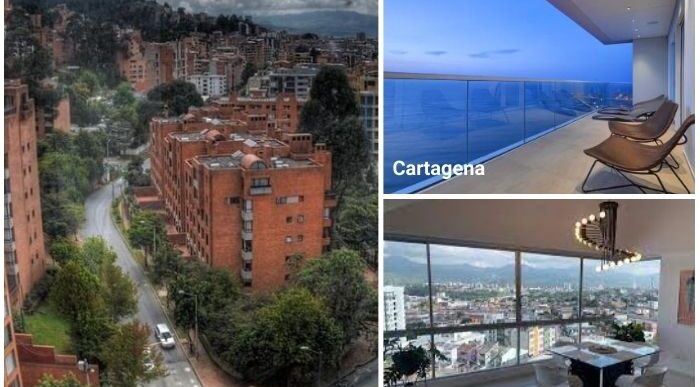  - Las 7 ciudades con el metro cuadrado más caro en Colombia