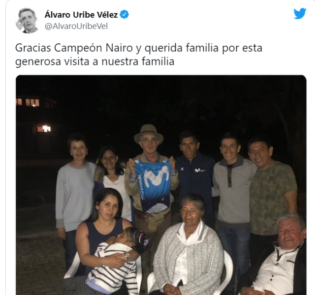  - Los años en los que Nairo Quintana idolatraba a Uribe