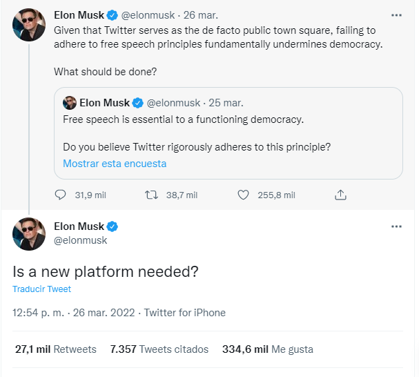  - El revolcón que le quiere pegar Elon Musk a Twitter