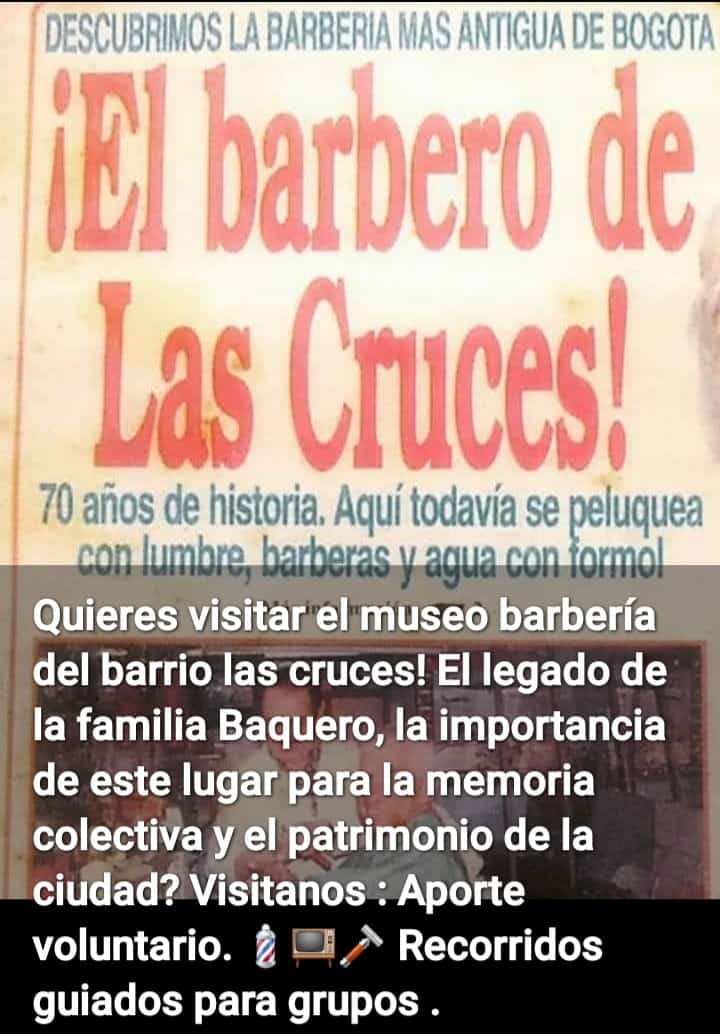  - El único museo barbería en Bogota