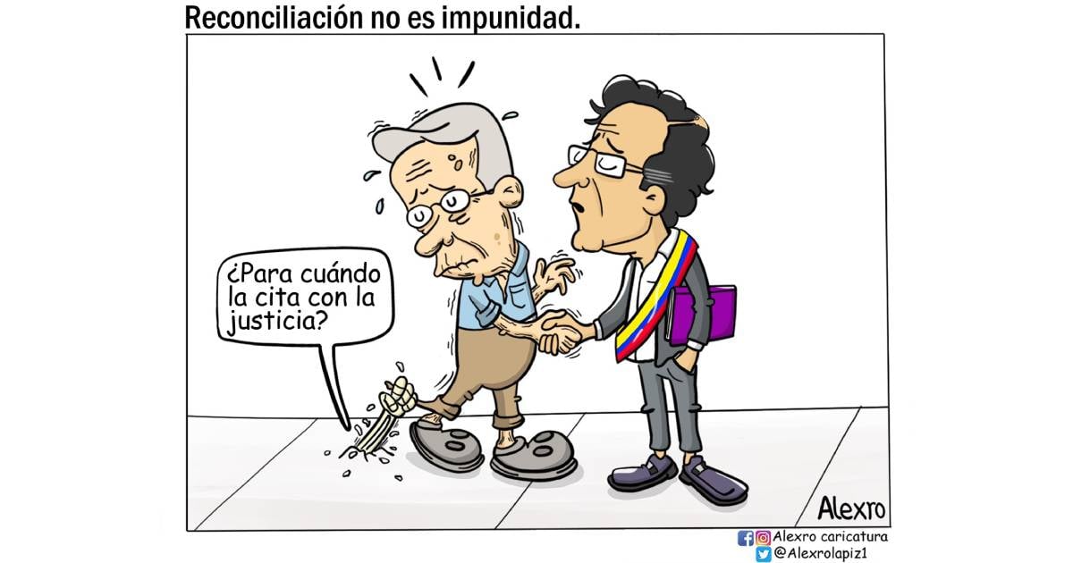 Caricatura: Reconciliación no es impunidad