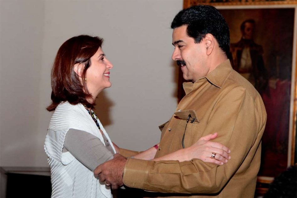  - La cercanía de María Ángela Holguín con Maduro que Benedetti quisiera repetir