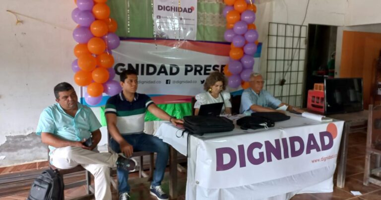  - San Jorge, La Mojana y otras prioridades del partido Dignidad en Sucre