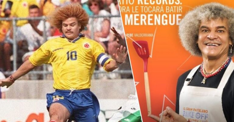 Pibe Valderrama HBO Max Bake Off Celebrity Colombia - ¿Adiós definitivo al fútbol? El envidiable empleo del Pibe Valderrama en una plataforma al estilo Netflix